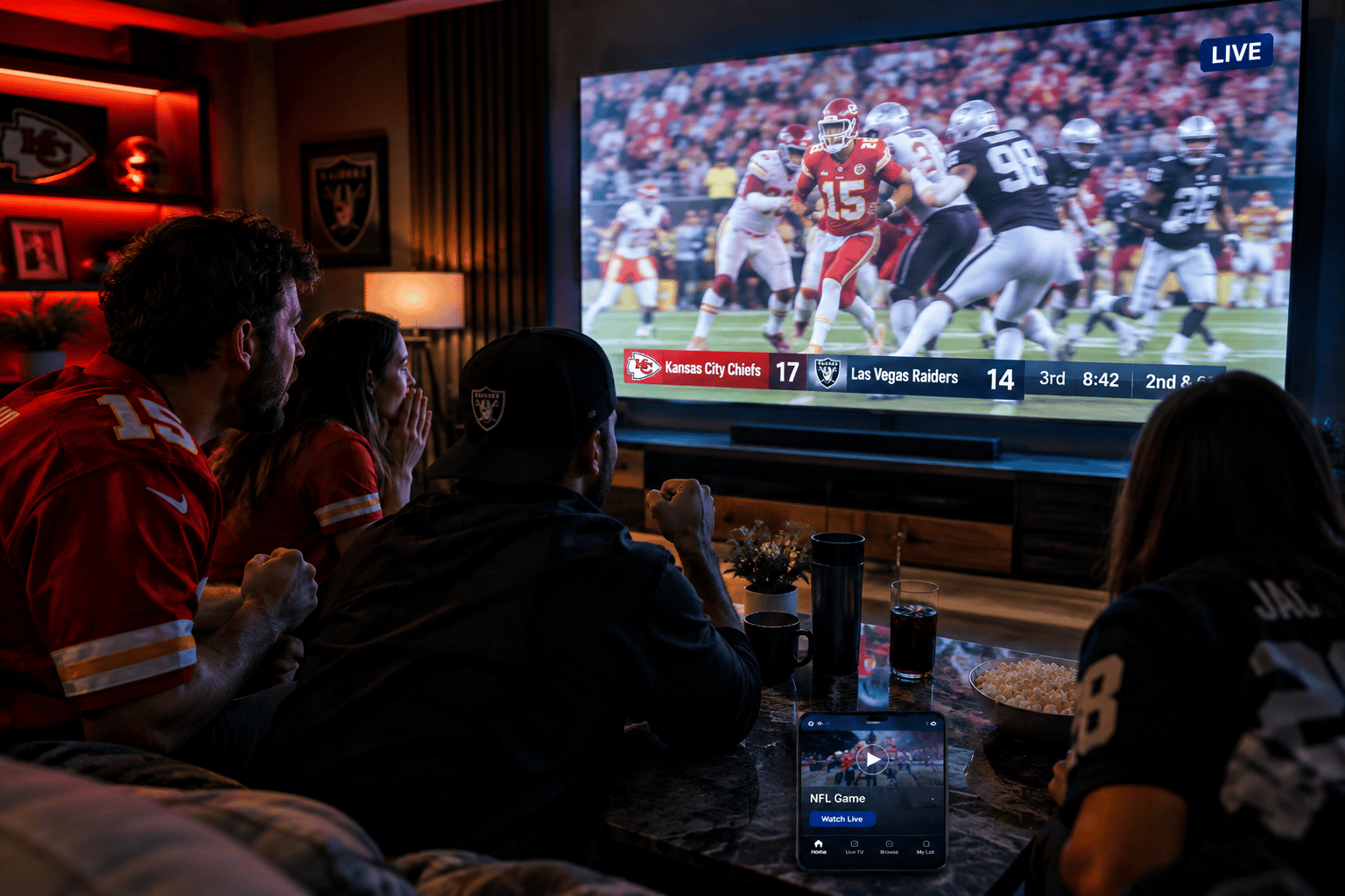 How to Watch Kansas City Chiefs vs Las Vegas Raiders Live Stream – NFL Streaming Guide