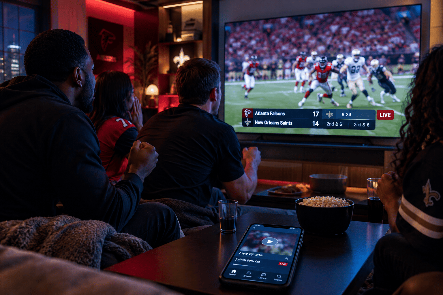 How to Watch Atlanta Falcons vs New Orleans Saints Live Stream – NFL Streaming Guide