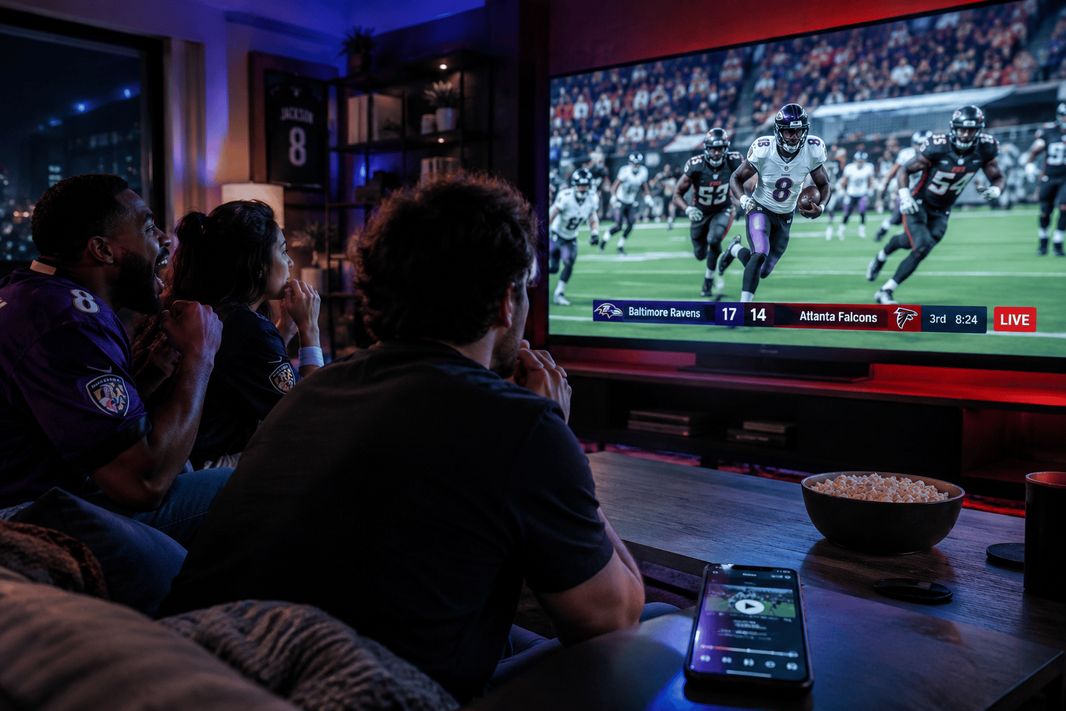 How to Watch Baltimore Ravens vs Atlanta Falcons Live Stream – NFL Sunday Night Football Guide