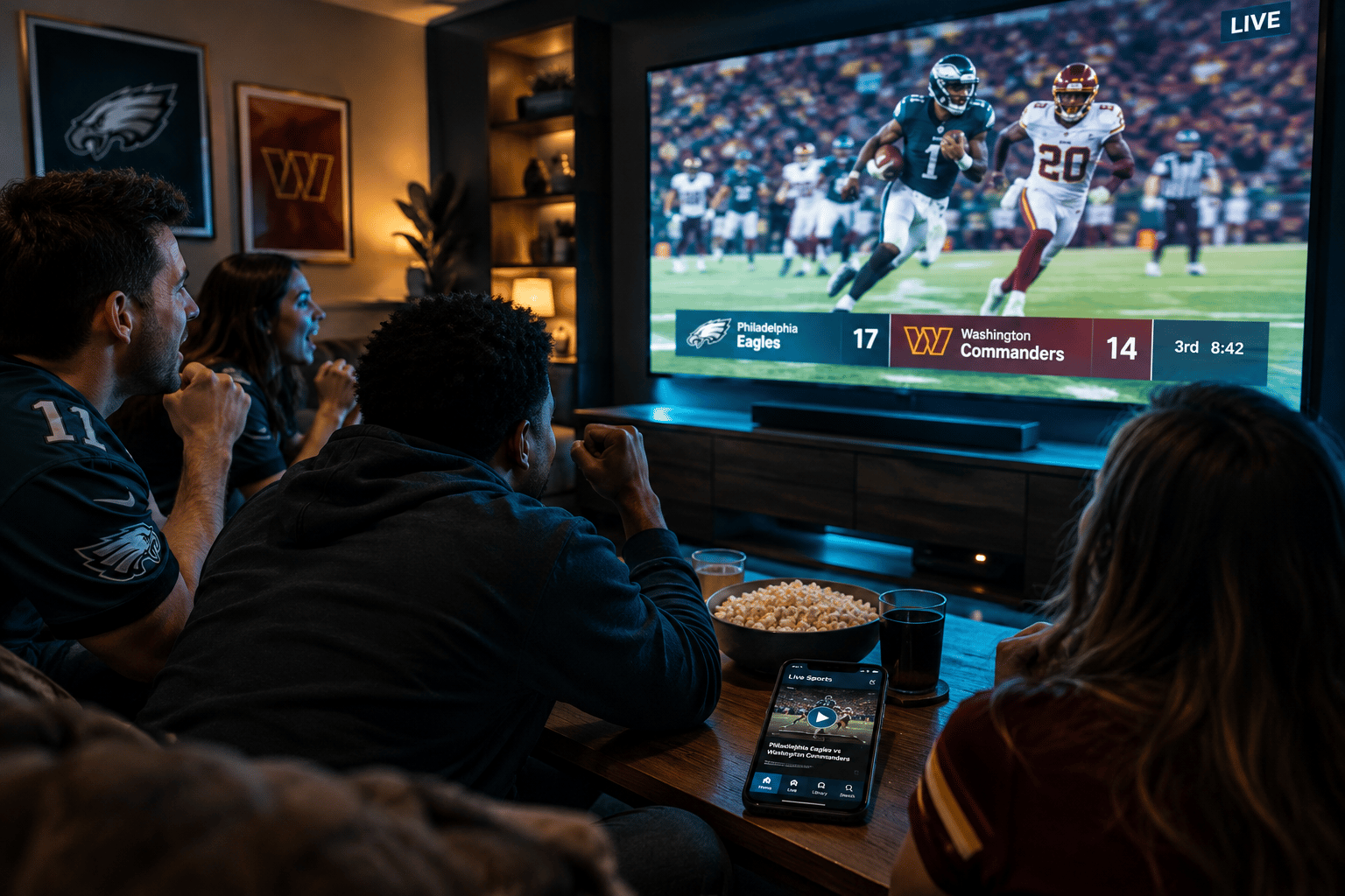 How to Watch Philadelphia Eagles vs Washington Commanders Live Stream – NFL Sunday Night Football Preview